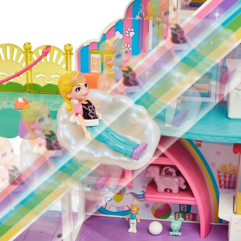 PROMO Polly Pocket Rainbow Shopping Mall HHX78 p2 MATTEL_5