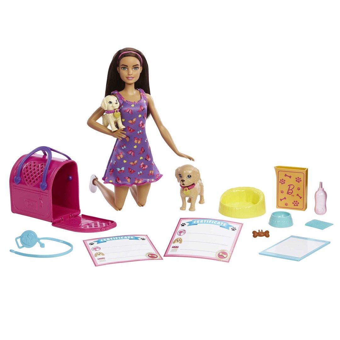 Barbie Dog Adoption Doll Set HKD86 MATTEL_6