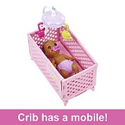 Barbie Babysitter Baby Sleep + Doll & Baby HJY34 MATTEL_3