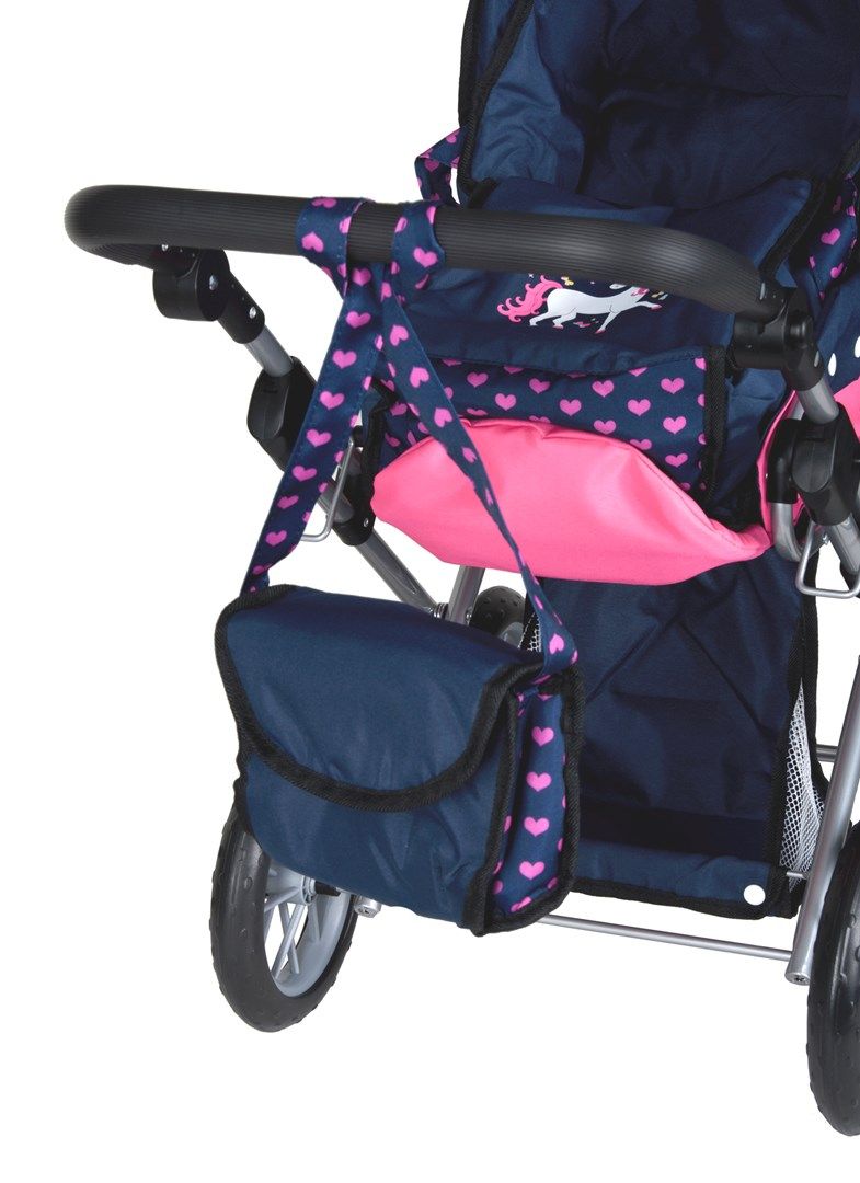 Bayer Baby Doll Stroller City Star navy blue 13654AA_6