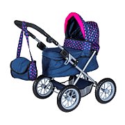 Bayer Trendy doll pram navy blue 13054AA_1