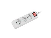 LANBERG POWER STRIP 3M WHITE  3X 230V PL  WITH SWITCH_3