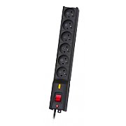 LESTAR LX 610 G-A  surge protector  1.5m  black 6 AC outlet(s) 230 V_1