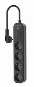 Gembird Smart power strip with USB cha