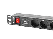 LANBERG PDU RACK POWER STRIP (1U 10A 7X SHUKO 2M)_3