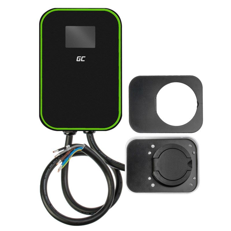 GREEN CELL WALLBOX EV POWERBOX 22KW WITH SOCKET & RFID_2