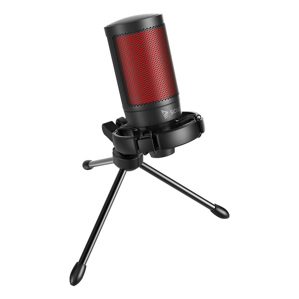 SAVIO wired gaming microphone with backlight  tripod  USB  SONAR PRO_11