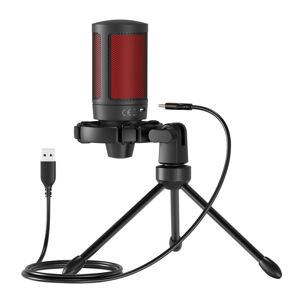 SAVIO wired gaming microphone with backlight  tripod  USB  SONAR PRO_10