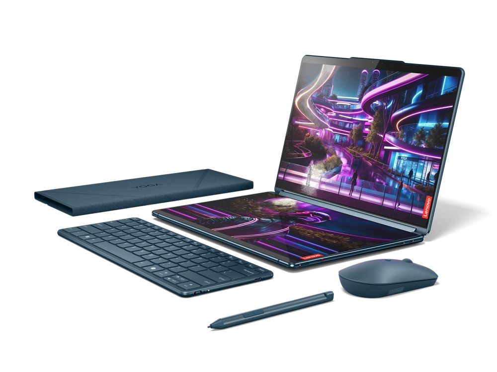 Lenovo Yoga Book 9 13IMU9 Intel Core Ultra 7 155U Hybrid (2-in-1) 33.8 cm (13.3 ) Touchscreen 2.8K 32 GB LPDDR5x-SDRAM 512 GB SSD Wi-Fi 6E (802.11ax) Windows 11 Home Teal_19