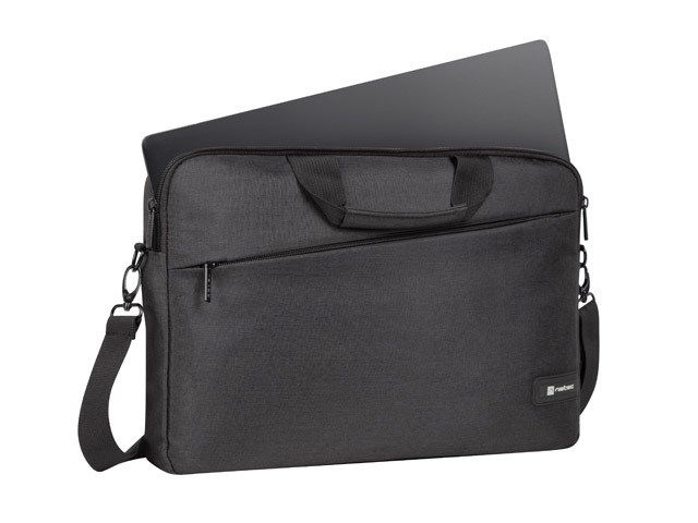 NATEC LAPTOP BAG BEIRA 15.6  BLACK_11