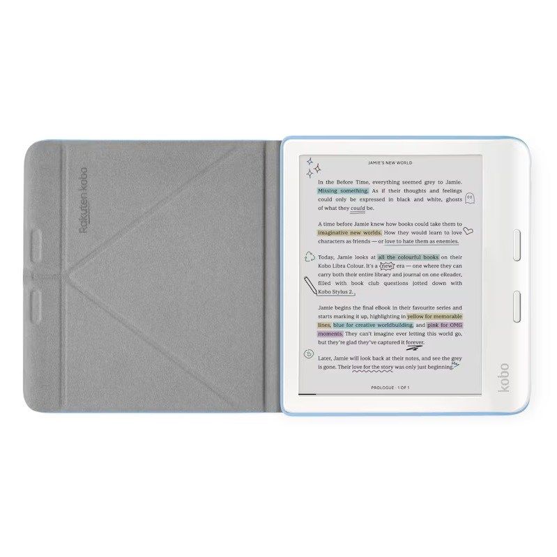 Etui Kobo Libra Colour SleepCover Case Dusk Blue_3