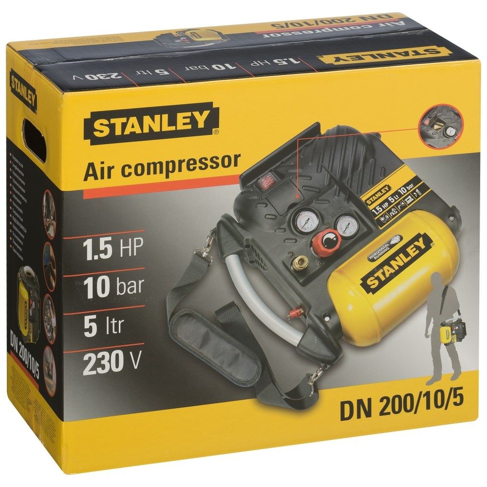 OIL-FREE COMPRESSOR STANLEY AIR-BOSS_3