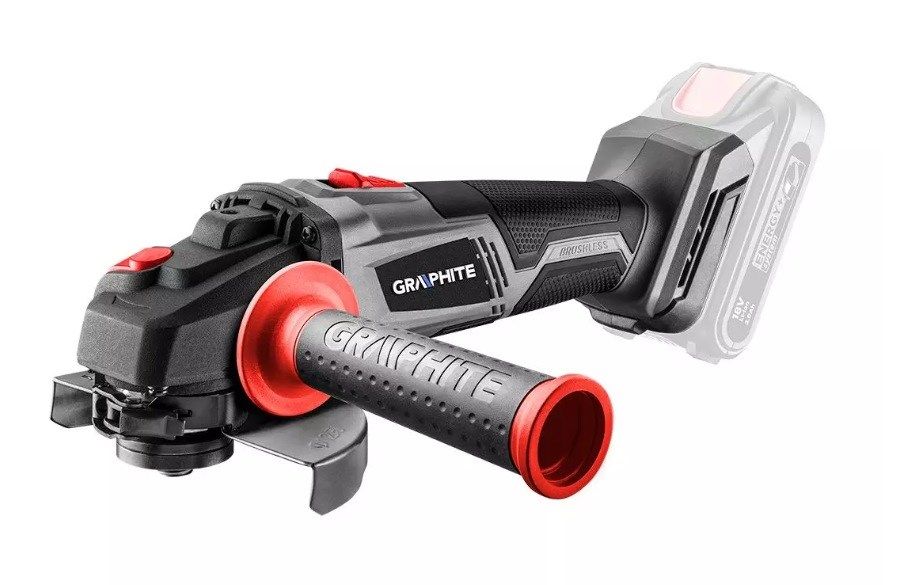 Graphite Energy+ 18V Li-Ion brushless cordless angle grinder 125 mm blade without battery_7