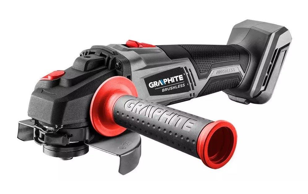 Graphite Energy+ 18V Li-Ion brushless cordless angle grinder 125 mm blade without battery_8