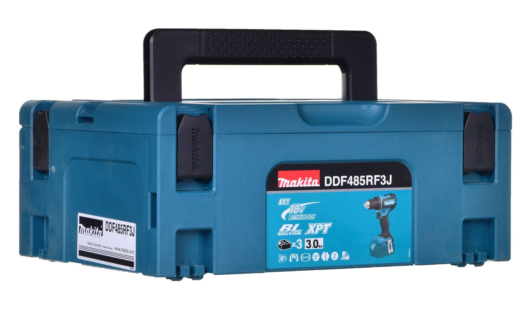 MAKITA. SCREWDRIVER 18V DDF485RF3J 50Nm 3x3.0Ah BLDC MAKPAC_10