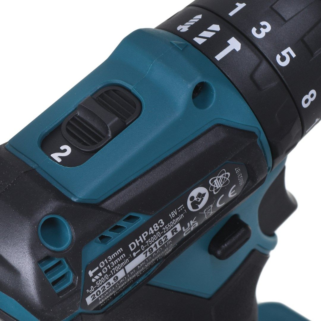 Makita DHP483Z drill 1700 RPM Black  Blue_3