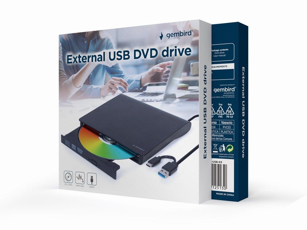 Gembird DVD-USB-03 External USB DVD drive  black_2