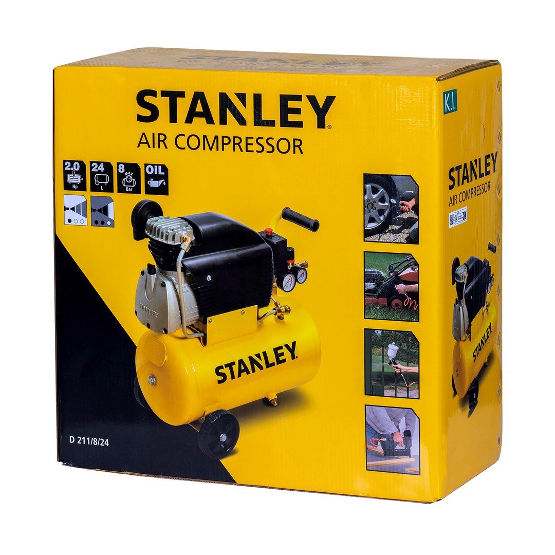 Stanley Oil compressor 24 l 1500 W FCCC404STN005 24 l 8 bar set of 6 pieces_10