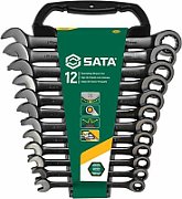 SATA WRENCH PŁ-CZ.12pcs.WITH RATCHET
