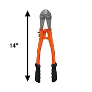 Rod shears 750mm - forged handle