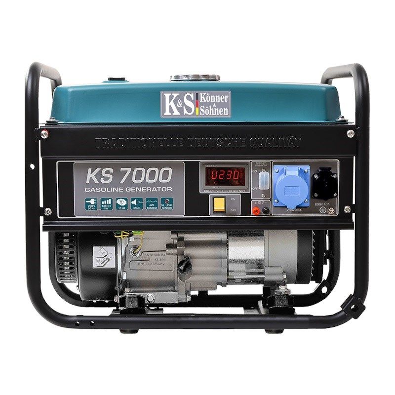 KÖNNER & SÖHNEN GASOLINE POWER GENERATOR 5.0kW 230V KS 7000_4