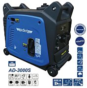 AD-3000S INVERTER GENERATOR SET 230V 2.8/3.0 KW ELECTRIC START_1