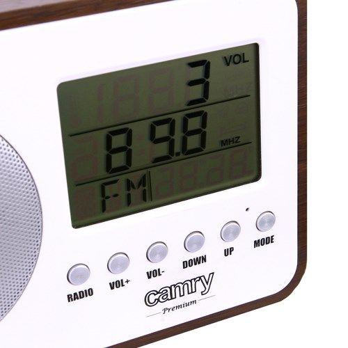 Camry CR1153 radio Portable Digital Black White_4