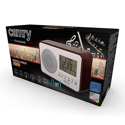 Camry CR1153 radio Portable Digital Black White_6