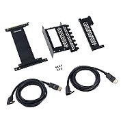 CableMod Vertical Graphics Card Holder with PCIe x16 Riser Cable  2x DisplayPort - Black_1