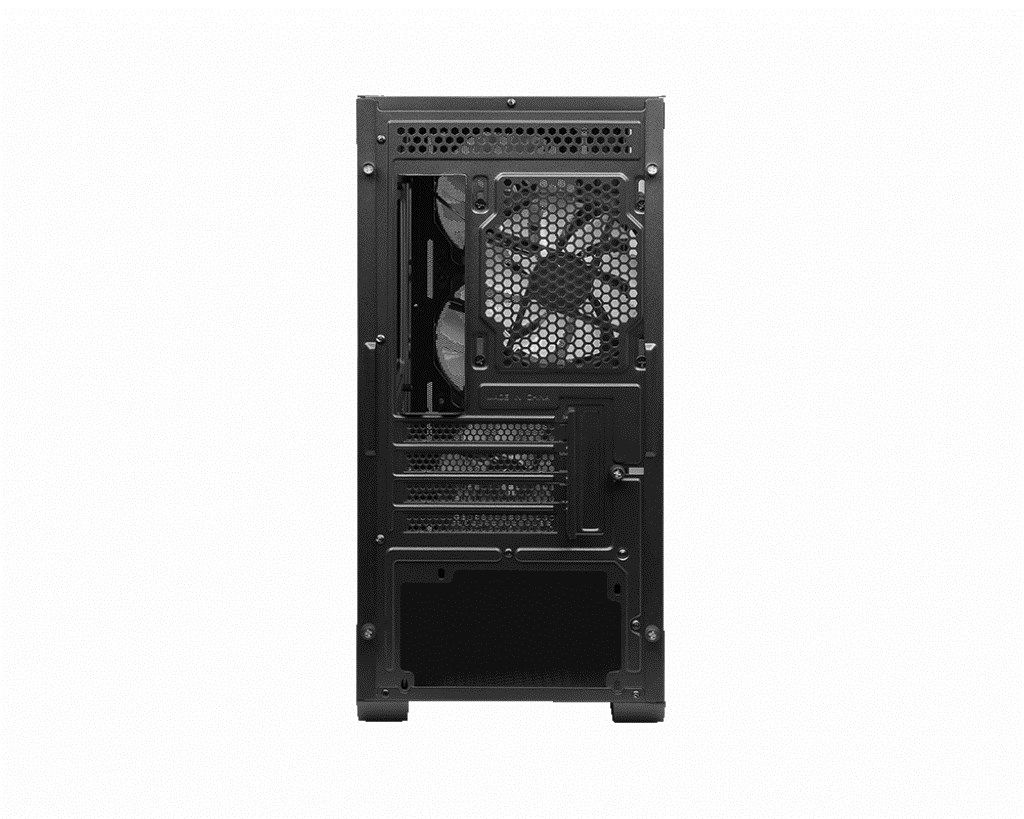 MSI MAG FORGE M100R computer case Midi Tower Black  Transparent_5