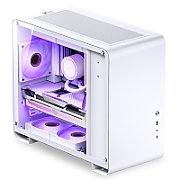 Jonsbo U4 Mini Micro-ATX Case  Tempered Glass - white_1