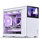 Jonsbo D31 Screen Micro-ATX Case  Tempered Glass - white_1