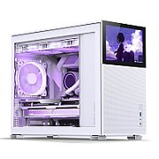 Jonsbo D31 MESH Screen Micro-ATX Case  Tempered Glass - white_1