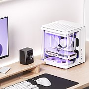 Jonsbo TK-1 2.0 Micro-ATX Case  Tempered Glass - white_13