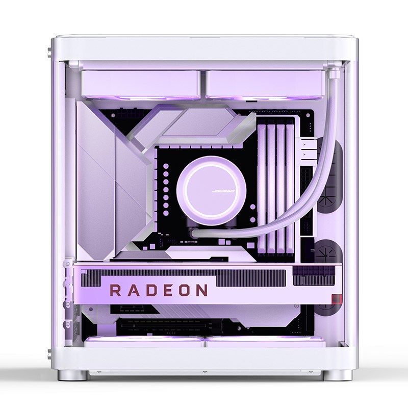 Jonsbo TK-1 2.0 Micro-ATX Case  Tempered Glass - white_3