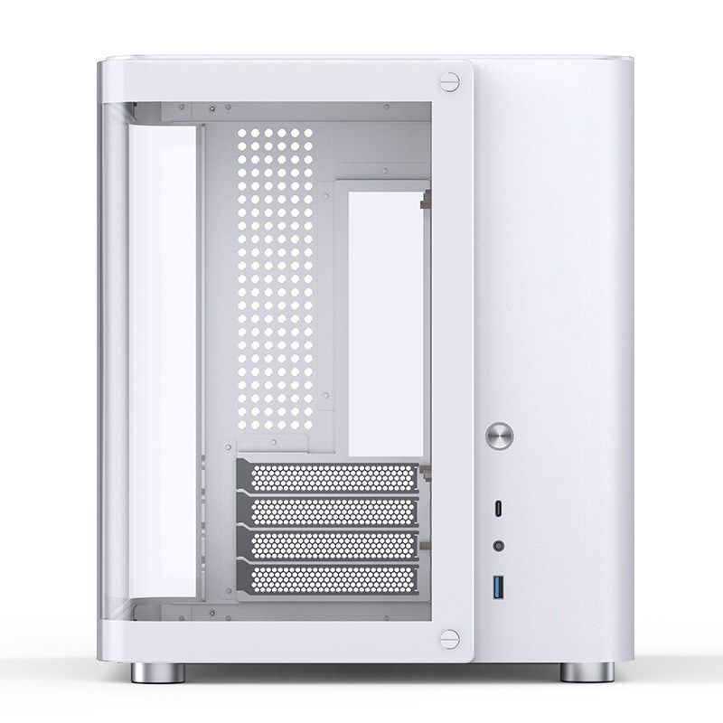 Jonsbo TK-1 2.0 Micro-ATX Case  Tempered Glass - white_5