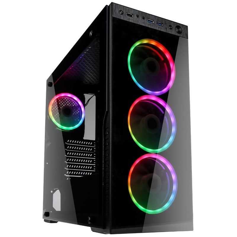 Kolink Horizon RGB Mid Tower  Tempered Glass - Black_11