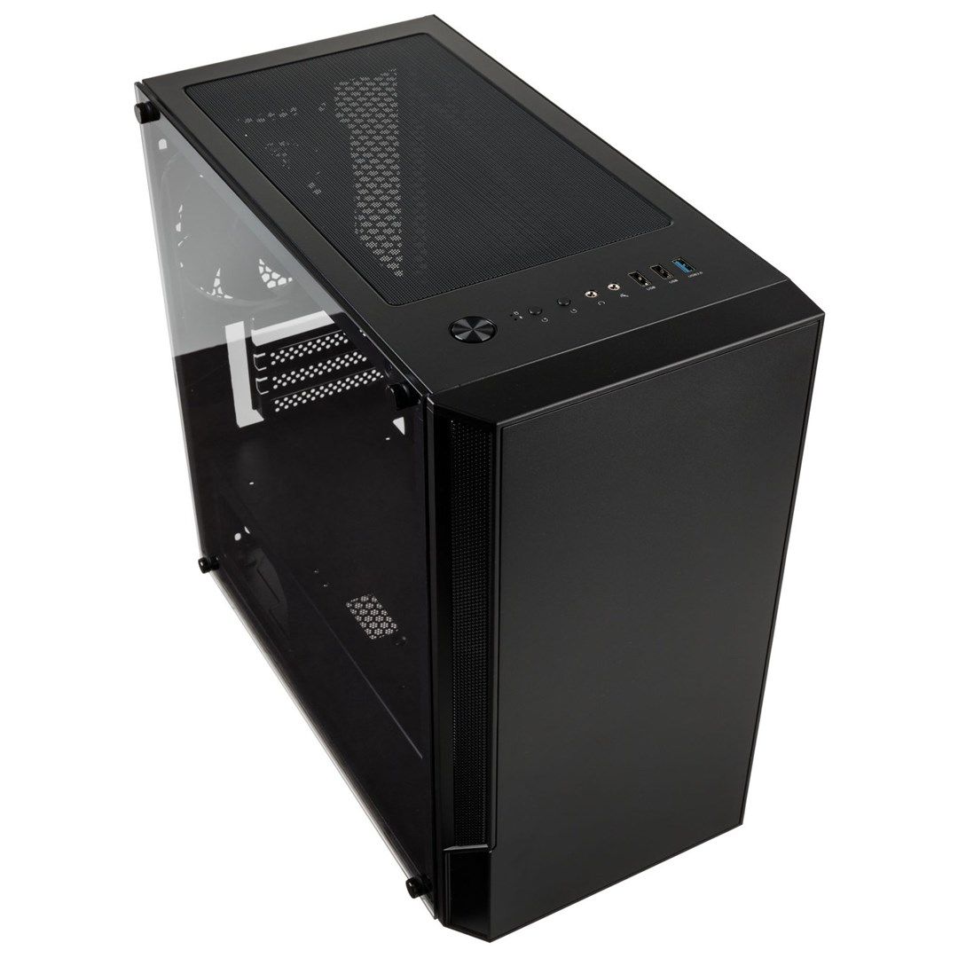 Kolink Citadel Micro-ATX Case  Tempered Glass - Black_2