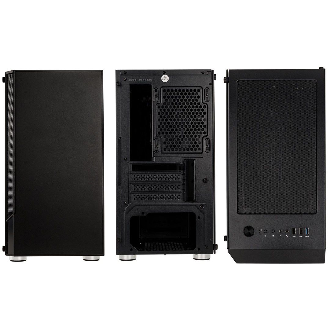 Kolink Citadel Micro-ATX Case  Tempered Glass - Black_4