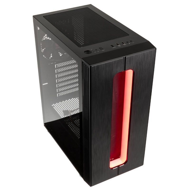 Kolink Nimbus RGB Midi-Tower  Tempered Glass - black_2