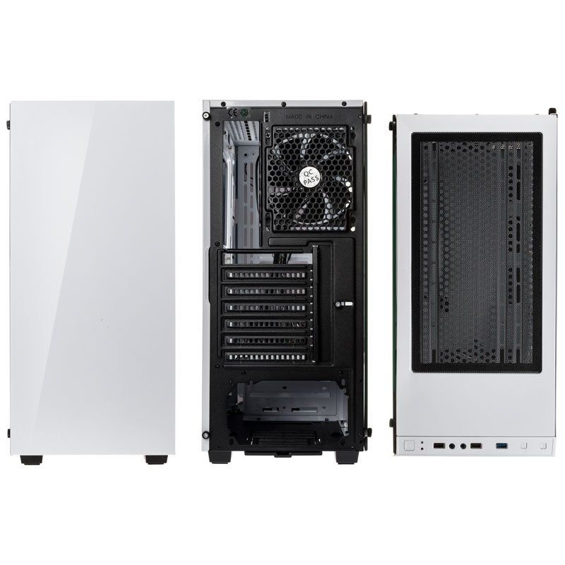 Kolink Stronghold Midi-Tower  Tempered Glass - white_4