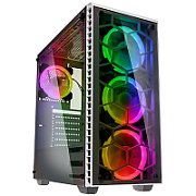 Kolink Observatory RGB Mid Tower  Tempered Glass - White Window_1