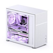 Jonsbo D41 MESH ATX Case  Tempered Glass - white_1