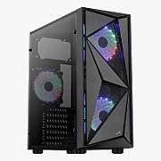 Aerocool Glider Cosmo-A-BK-v2 Midi Tower Black_1