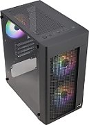 Aerocool HEXFORMBKV2 Micro ATX PC Case 3 Fans FRGB Black_1