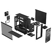 Fractal Design | Meshify 2 Lite | TG Light Tint | Side window | Black | E-ATX | Power supply included No | ATX_5