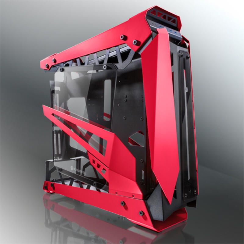 Raijintek NYX PRO Showcase Big-Tower  Tempered Glass - red_3