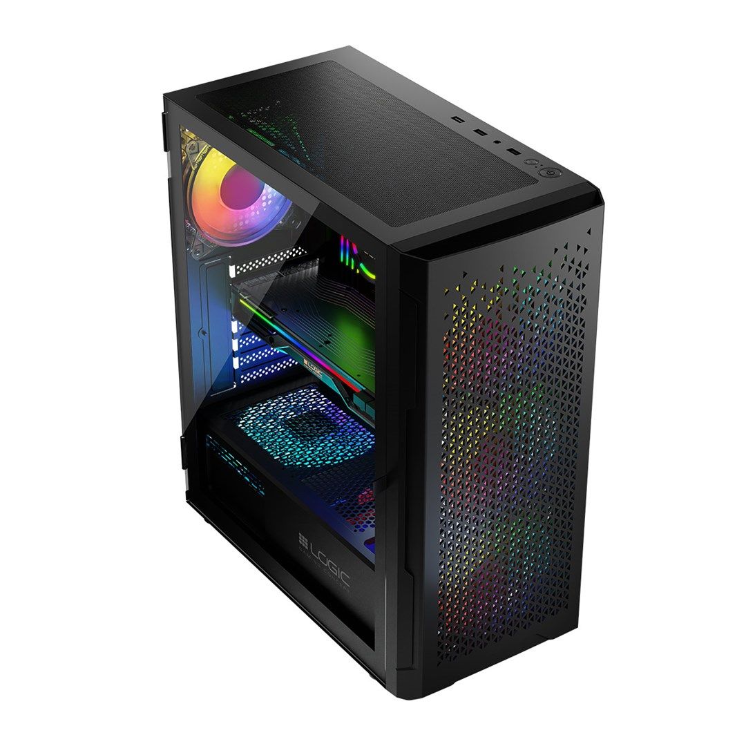 Logic ARAMIS ARGB MINIDI USB 3.0 Case Black_6