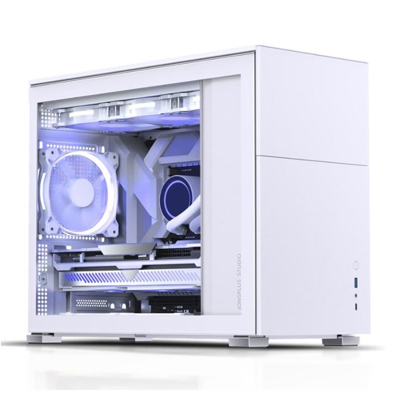 Jonsbo D31 Micro-ATX Case  Tempered Glass - white_8