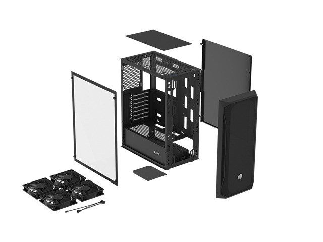 CASE  FURY SHOBO SH4F MIDI TOWER WITH WINDOW BLACK_2